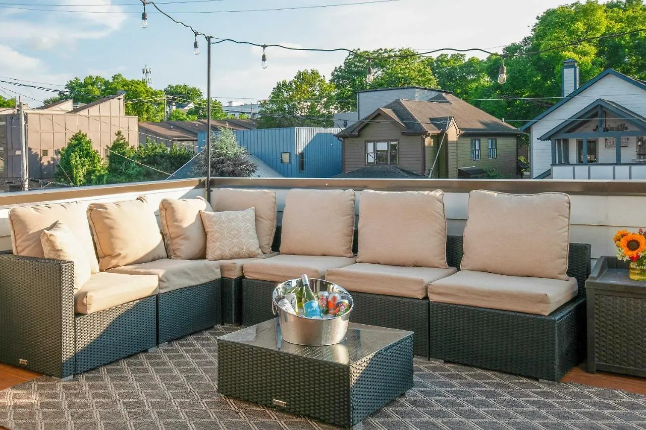 Nashville Home With Rooftop Deck Less Than 2 Mi To Dtwn