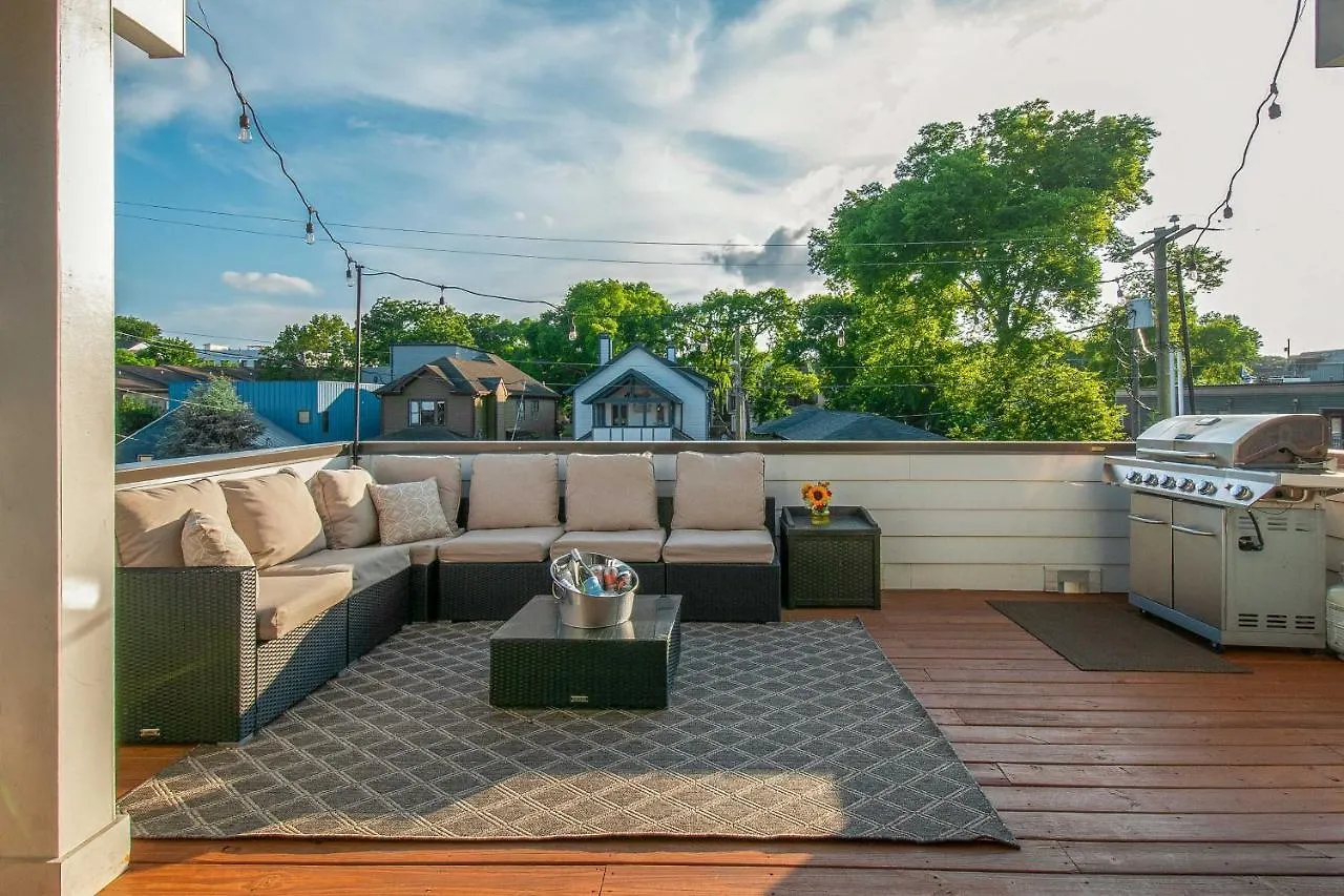 Ferienhaus Nashville Home With Rooftop Deck Less Than 2 Mi To Dtwn