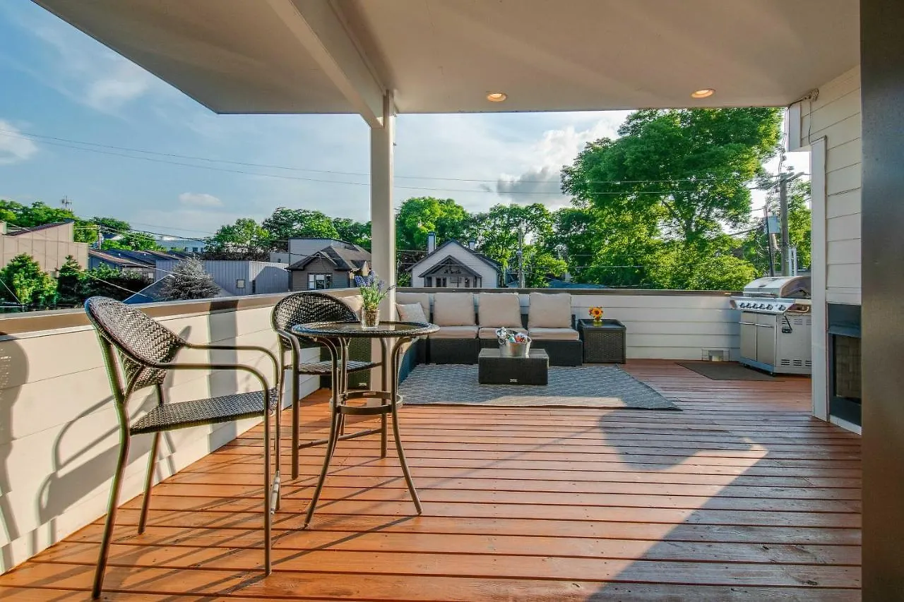 Nashville Home With Rooftop Deck Less Than 2 Mi To Dtwn USA