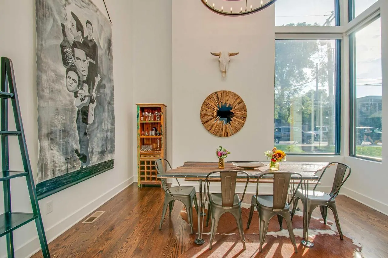 Nashville Home With Rooftop Deck Less Than 2 Mi To Dtwn Semesterbostad