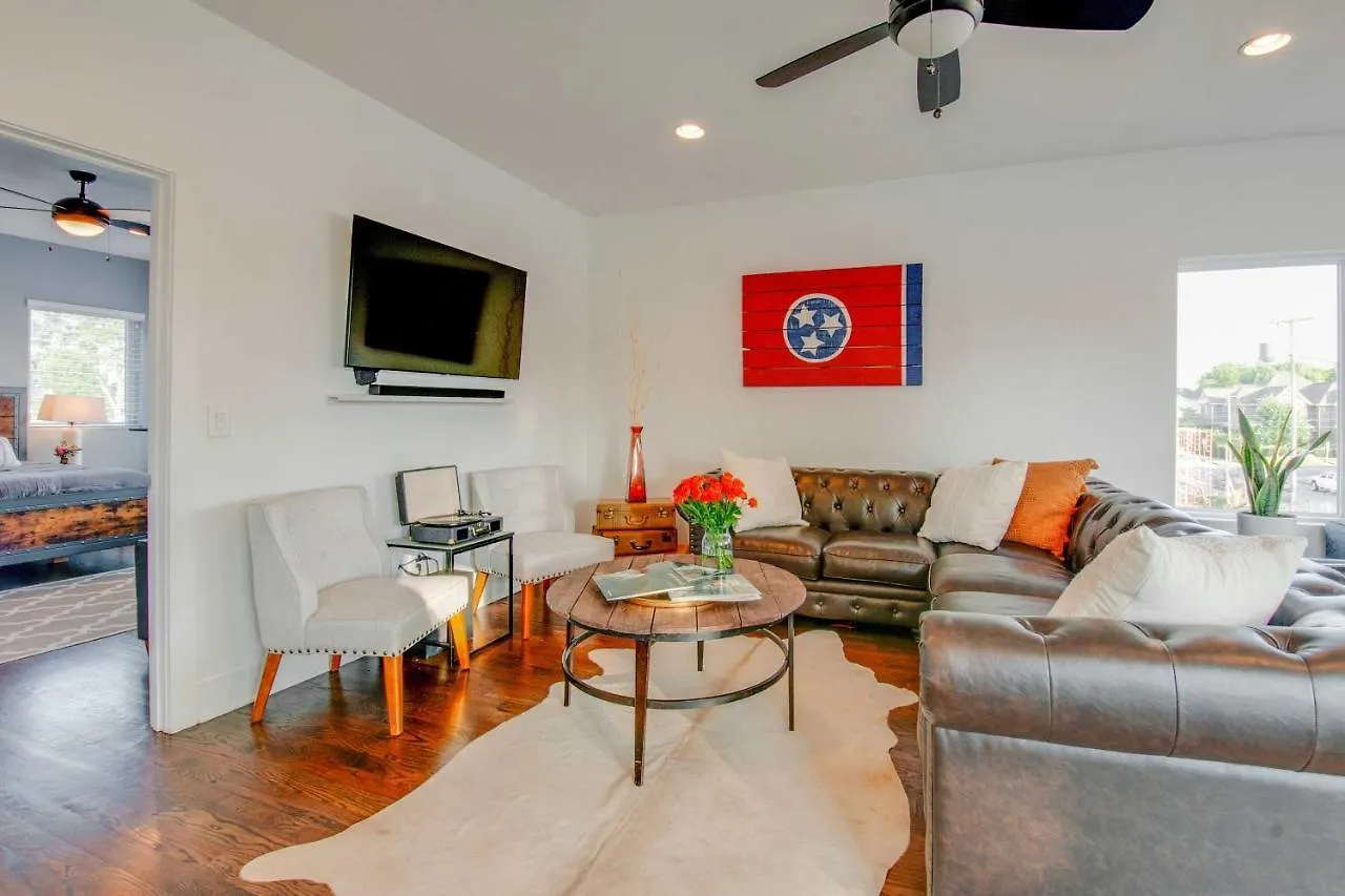 Nashville Home With Rooftop Deck Less Than 2 Mi To Dtwn 0*,