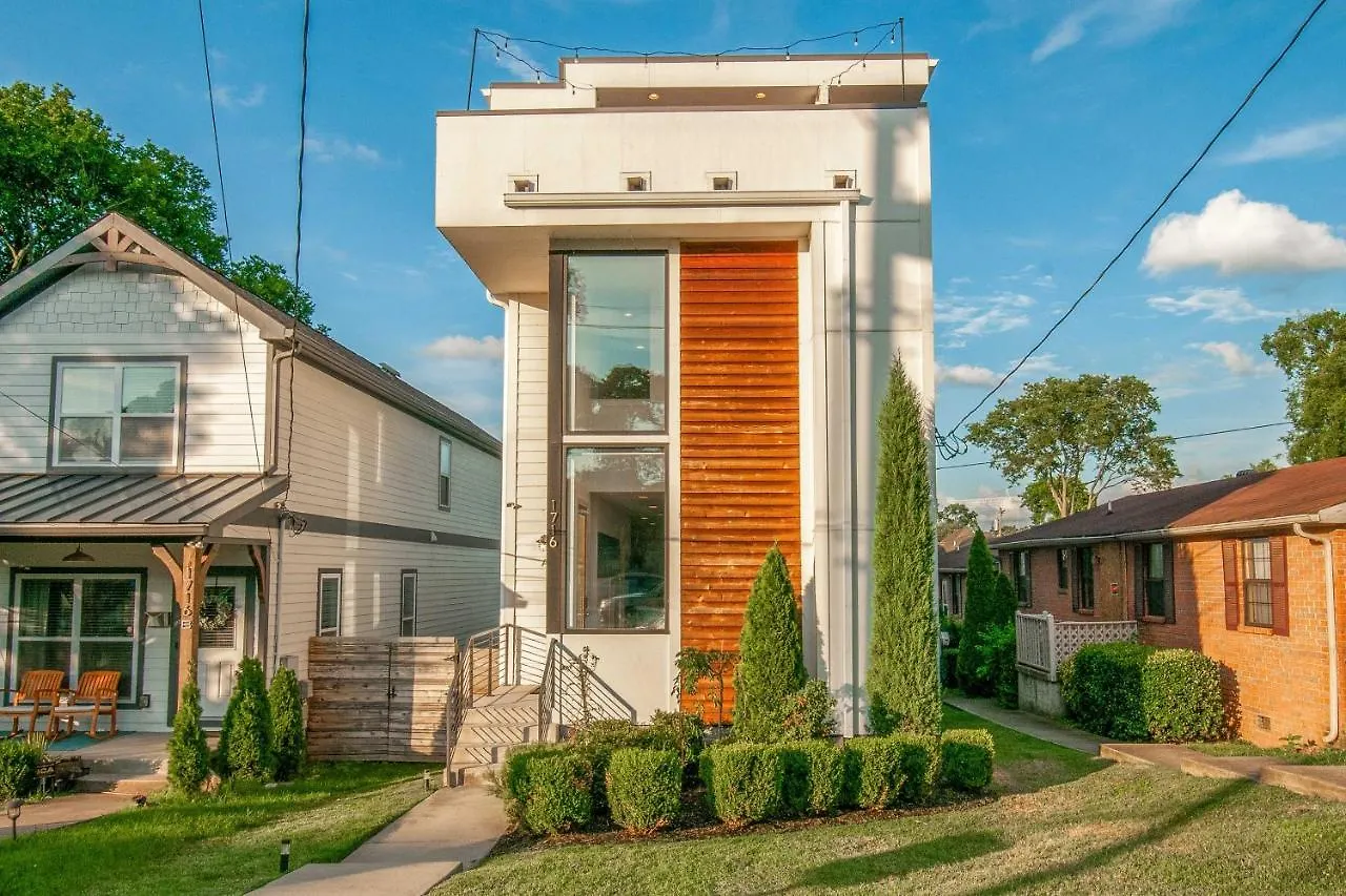 Semesterbostad Nashville Home With Rooftop Deck Less Than 2 Mi To Dtwn